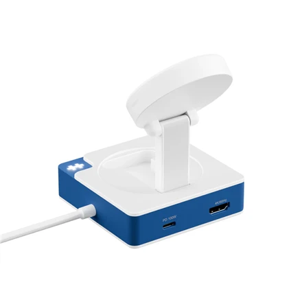 Targus „Hyper HyperDrive Flex MagCharge“ USB-C šakotuvas, Baltas/Mėlyna | HD8100BUGL | HDMI jungtys kiekis: 1