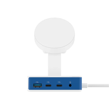 Targus „Hyper HyperDrive Flex MagCharge“ USB-C šakotuvas, Baltas/Mėlyna | HD8100BUGL | HDMI jungtys kiekis: 1