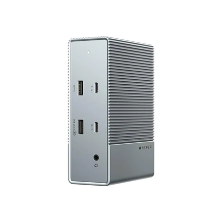 Hiper | HyperDrive Universal GEN2 15-in-1 USB-C triguba vaizdo prijungimo stotis, skirta įrenginiams su MST | Ethernet LAN (RJ-45) jungtys 1 | DisplayPorts kiekis 2 | HDMI jungtys 2 kiekis