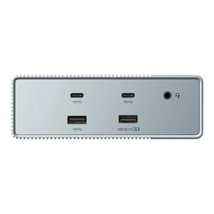 Hiper | HyperDrive Universal GEN2 15-in-1 USB-C triguba vaizdo prijungimo stotis, skirta įrenginiams su MST | Ethernet LAN (RJ-45) jungtys 1 | DisplayPorts kiekis 2 | HDMI jungtys 2 kiekis