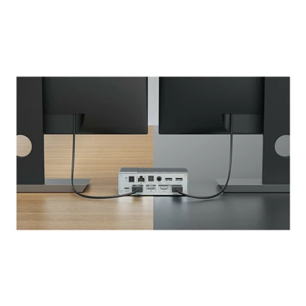 Hiper | HyperDrive Universal GEN2 15-in-1 USB-C triguba vaizdo prijungimo stotis, skirta įrenginiams su MST | Ethernet LAN (RJ-45) jungtys 1 | DisplayPorts kiekis 2 | HDMI jungtys 2 kiekis