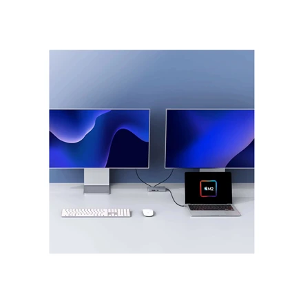 Apple „Hyper Drive Dual HDMI 10-in1 Travel Dock“, skirtas „MacBook“.