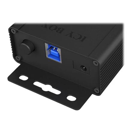 Šakotuvas Icy Box 7x Port USB 3.0 HUB ir 3 įkrovimo prievadai