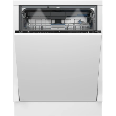 BEKO Indaplovė | BDIN38542P | Built-in | Plotis 60 cm | Number of place settings 15 | Number of programs 8 | Energy efficiency class C | Ekranas | AquaStop function | Baltas