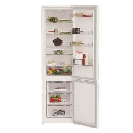 INDESIT Šaldytuvas | INKS 1401 W4E | Energy efficiency class E | Free standing | Combi | Height 202.5 cm | Šaldytuvas net capacity 266 L | Šaldiklis net capacity 120 L | 38 dB | Baltas