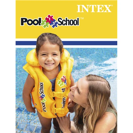 Intex Deluxe Swim Vest Pool School 58660EU Geltona