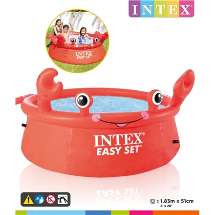 Amo Toys Intex | Happy Crab Easy Set Pool