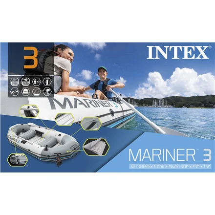 Intex Mariner 3 boat set, Pilkas
