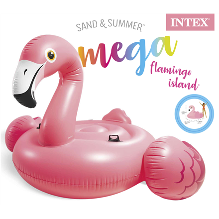 Intex Mega Flamingo Island plaukimo oro kilimėlis