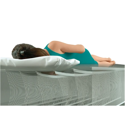 Intex Queen Size Dura-Beam oro lova, 152x203x25 cm, Mėlyna