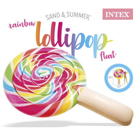 Pripučiamas čiužinys Intex Lollipop 208x135cm (58753)