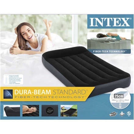 Intex Twin Dura-Beam pagalvės atrama Classic Airbed 64141