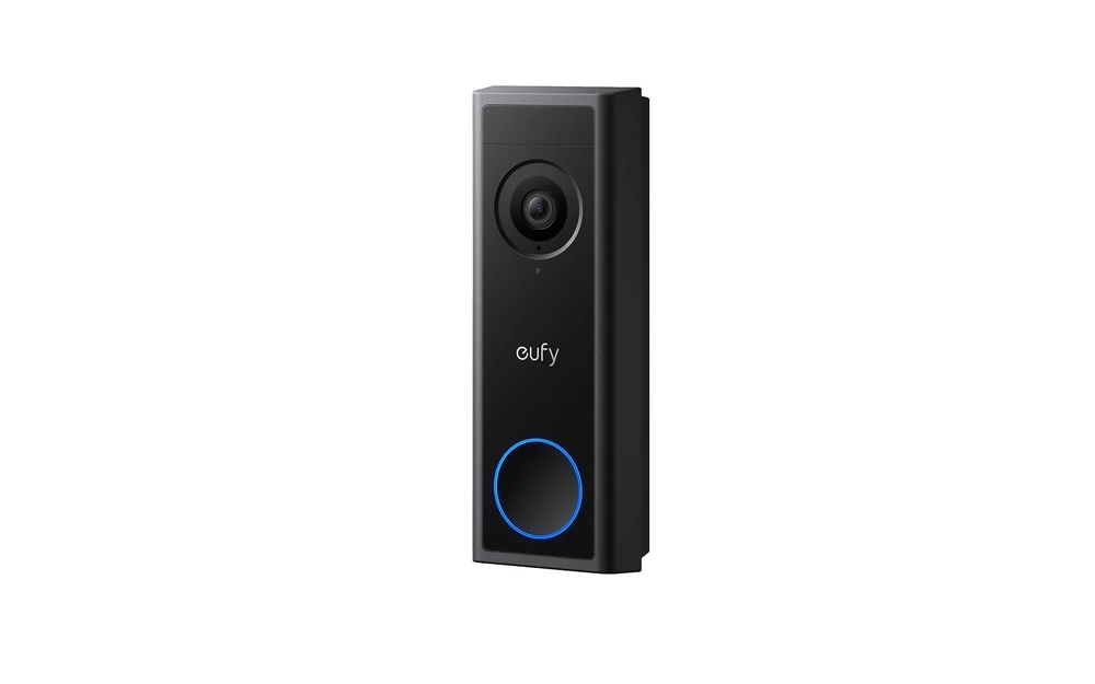Išmanusis durų skambutis Eufy Video Doorbell C30, juodos spalvos