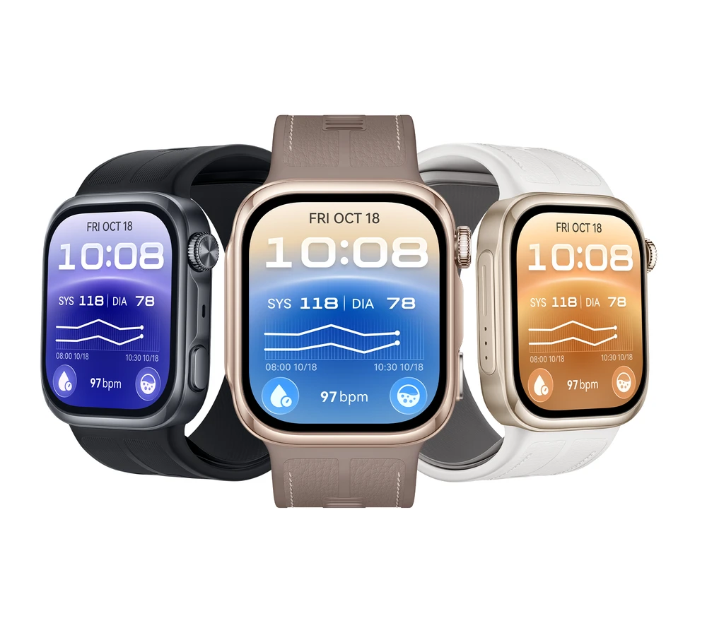 HUAWEI WATCH D3 Gold Composite Leather Strap