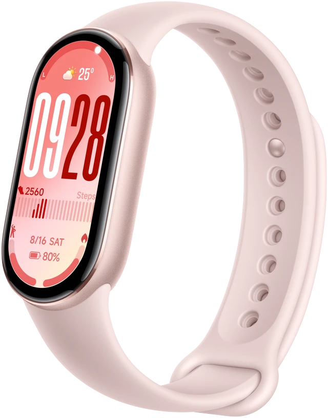 Išmanioji apyrankė Xiaomi Smart Band 10, Rožinės spalvos