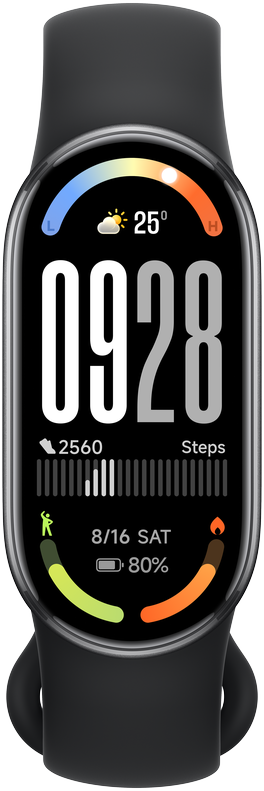 Išmanioji apyrankė Xiaomi Smart Band 10, Juodos spalvos