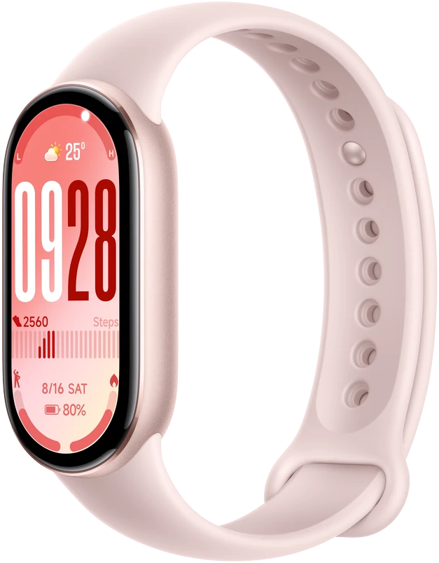 Išmanioji apyrankė Xiaomi Smart Band 10, Rožinės spalvos