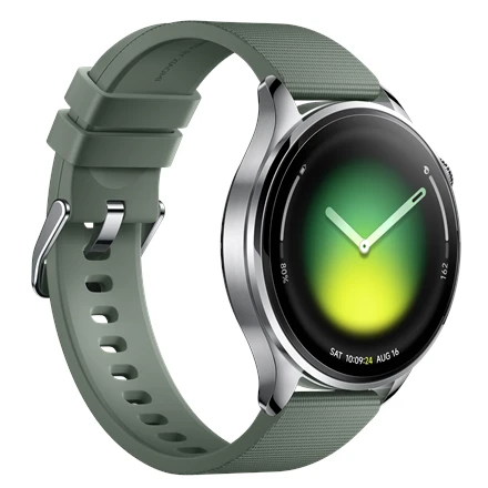 Išmanusis laikrodis Xiaomi | Watch 5 | Smart watch | AMOLED | 1.54" | Atsparus vandeniui | Juniper Žalias