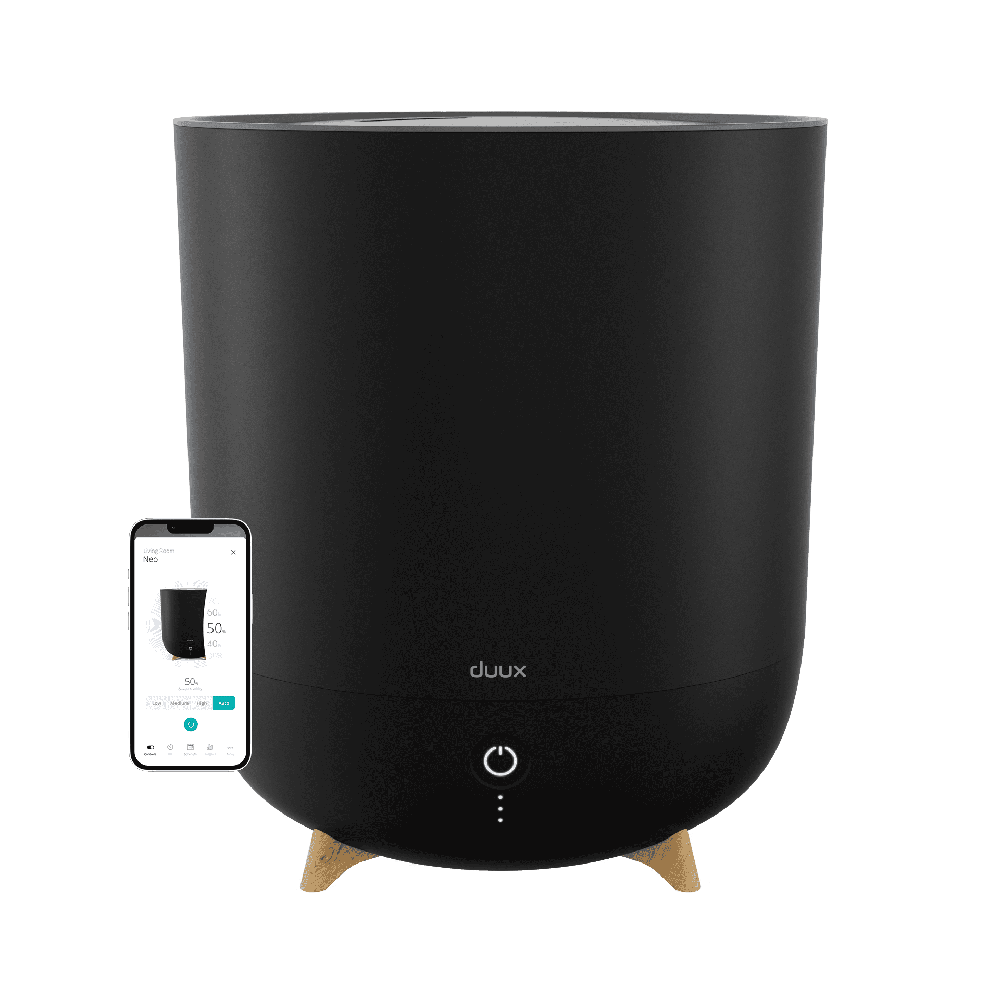 Išmanusis oro drėkintuvas Duux Neo | Tinka kambariams iki 50 m² | spalva: Juoda