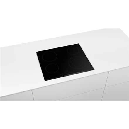 Bosch PKF675FP2E Serija 6, Elektrinė kaitlentė, 60 cm, kaitlentė su plieniniu rėmu