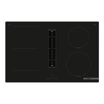 Bosch PVS811B16E Serija 4, Indukcinė kaitlentė su integruota ventiliacijos sistema, 80 cm, kaitlentė be rėmo