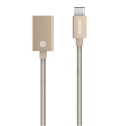 Kanex USB-C į USB 3.0 adapteris – auksinis