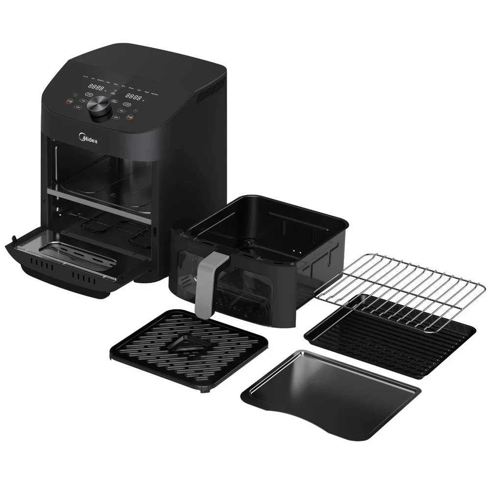 Karšto oro gruzdintuvė Midea MAD1100DADK, 1850 W, 4.4/6.4 l