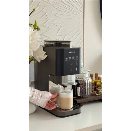 Kavos aparatas Krups Coffee Crush Experience SA403BE0, Juodas/Sidabrinis | Krups