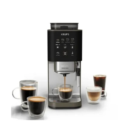 Kavos aparatas Krups Coffee Crush Experience SA403BE0, Juodas/Sidabrinis | Krups