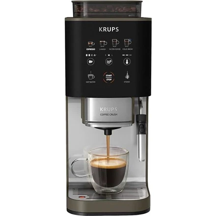 Kavos aparatas Krups Coffee Crush Experience SA403BE0, Juodas/Sidabrinis | Krups