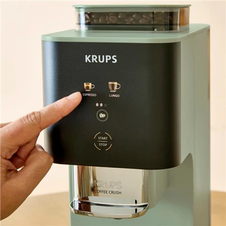 Kavos aparatas Krups Coffee Crush SA401LE0, Juodas/Žalias | Krups