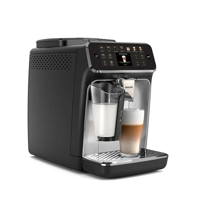 Kavos aparatas Philips Espresso Aparatas | EP4446/70 | Slėgis 15 bar | Su pieno plakikliu | Pilnai Automatinis | 1500 W | Juodas/Sidabrinis