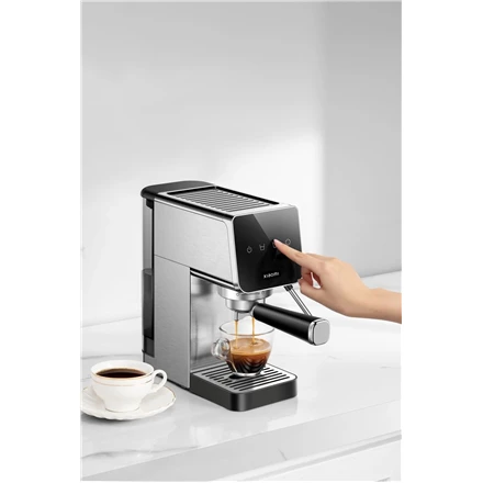 Kavos aparatas Xiaomi Espresso Aparatas | Slėgis 20 bar | Su pieno plakikliu | Semi-automatinis | 1350 W | Sidabrinis/Juodas