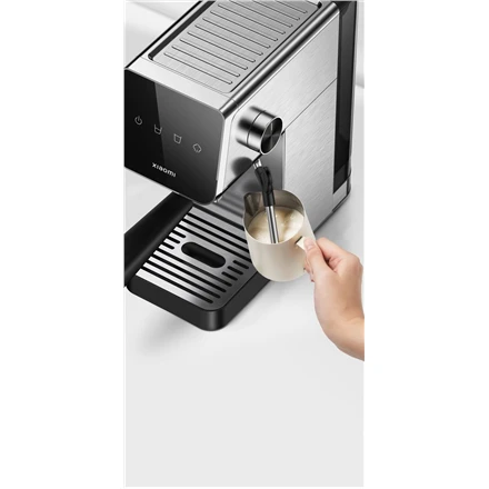 Kavos aparatas Xiaomi Espresso Aparatas | Slėgis 20 bar | Su pieno plakikliu | Semi-automatinis | 1350 W | Sidabrinis/Juodas
