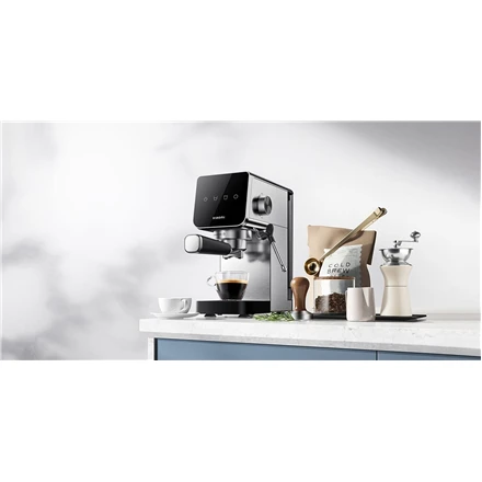 Kavos aparatas Xiaomi Espresso Aparatas | Slėgis 20 bar | Su pieno plakikliu | Semi-automatinis | 1350 W | Sidabrinis/Juodas