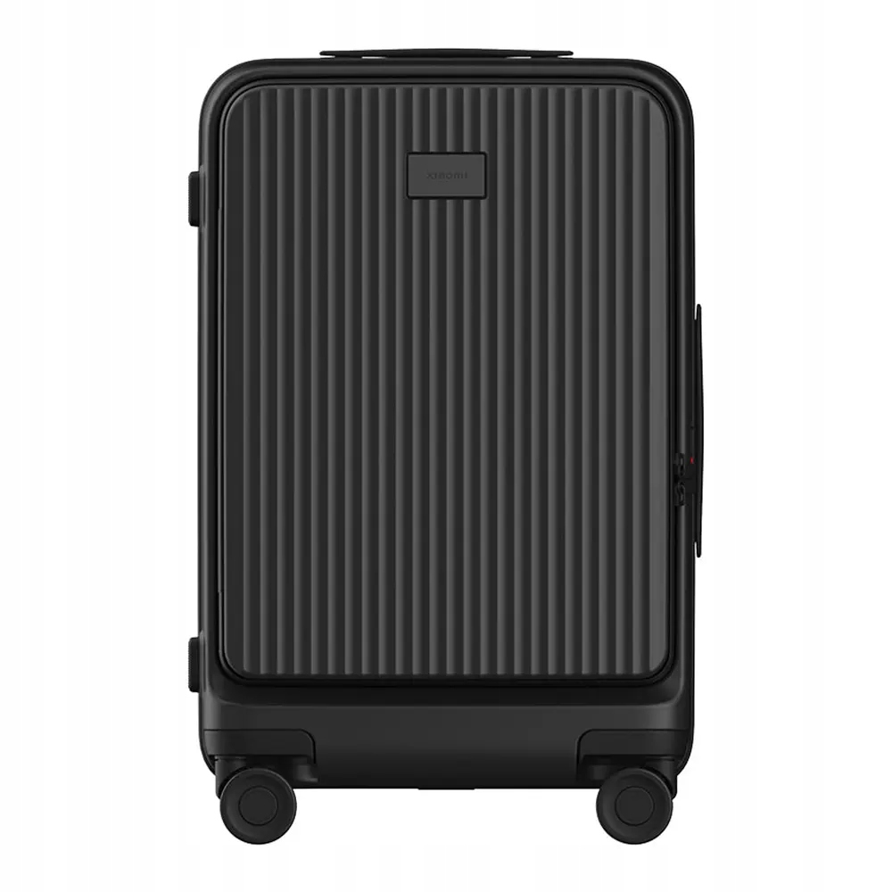 Kelioninis lagaminas Xiaomi Front Opening Luggage 20" (Aukštis: 56.5 cm x Plotis: 36.6 cm x Gylis: 24.2 cm), Juodos spalvos