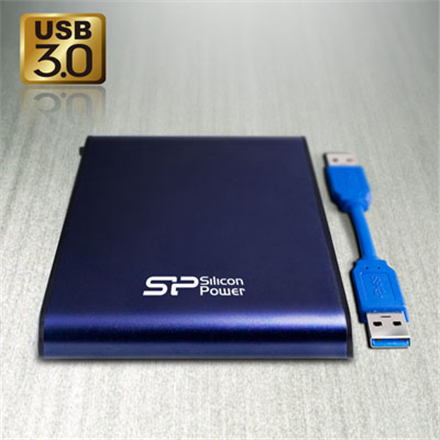 Kietasis diskas Silicon Power Armor A80 2TB | 2000 GB | 2,5" | USB 3.1 | Mėlyna