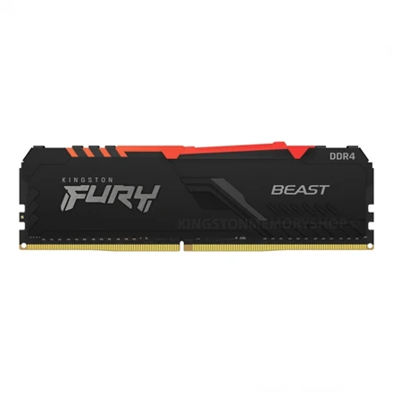 RAM Kingstonas | FURY Beast RGB | 32 GB | DDR4 | 1600 MHz | PC/serveris | Registracijos Nr. | ECC Nr