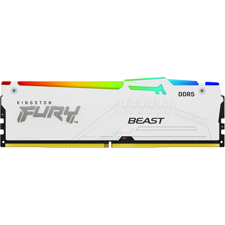 RAM Kingstonas | Fury Beast RGB | 16 GB | DDR5 | PC/serveris | Registracijos Nr. | ECC Nr