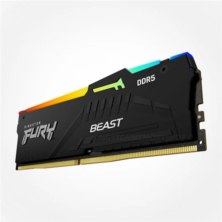 Kingston Fury Beast DDR5 atmintis su RGB apšvietimu