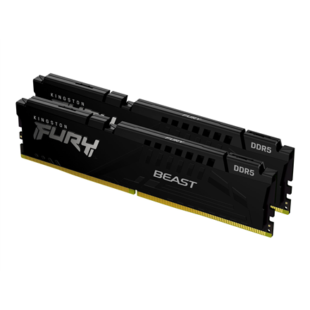 RAM Kingstonas | Fury Beast RGB | 8 GB | DDR5 | 5200 MHz | PC/serveris | Registracijos Nr. | ECC Nr