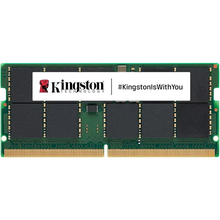 Kingston DDR5 48GB atminties modulis iš viršaus