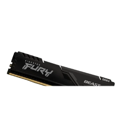 RAM KINGSTON 128GB 3200MHz DDR4 CL16 DIMM rinkinys iš 4 FURY Beast Juodas