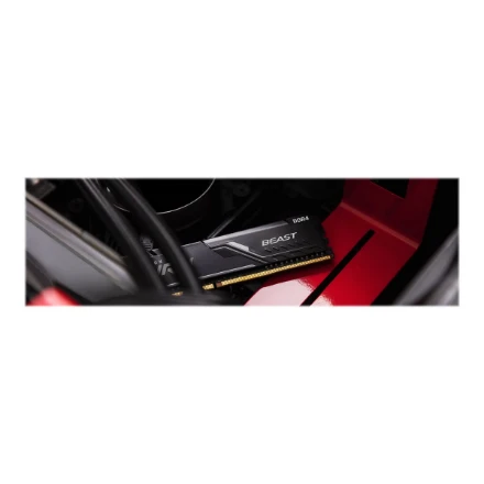RAM KINGSTON 128GB 3200MHz DDR4 CL16 DIMM rinkinys iš 4 FURY Beast Juodas