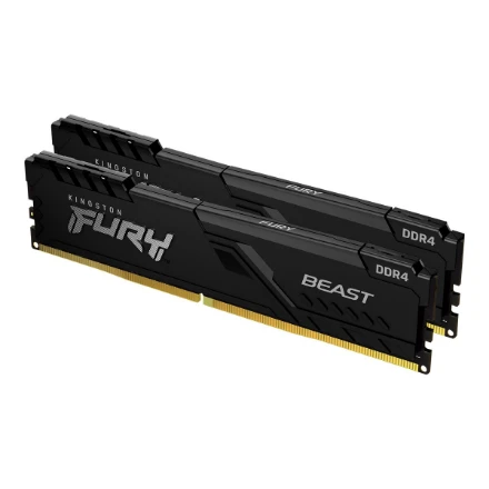 RAM Kingston KF436C18BBK2/64 64GB 3600MHz DDR4 CL18 DIMM (Kit of 2) FURY Beast Juodas | Kingstonas