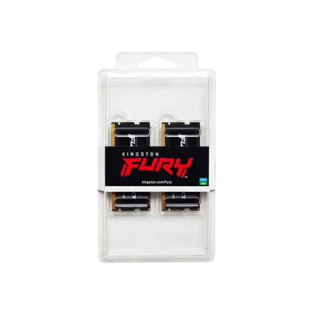 RAM „Kingston KF564S38IBK2-32“ 32 GB 6400 MT/s DDR5 CL38 SODIMM (2 komplektai) FURY Impact PnP | Kingstonas