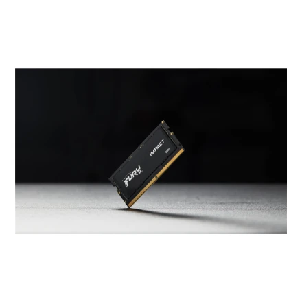 RAM „Kingston KF564S38IBK2-32“ 32 GB 6400 MT/s DDR5 CL38 SODIMM (2 komplektai) FURY Impact PnP | Kingstonas