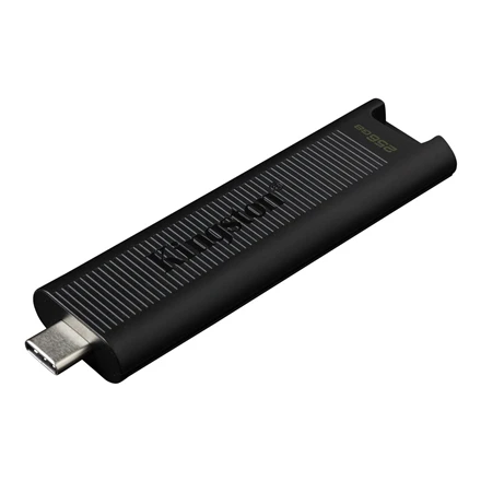 „Kingston“ | USB atmintinė | „DataTraveler Max“ | 256 GB | USB 3.2 Gen 2 Type-C | Juodas