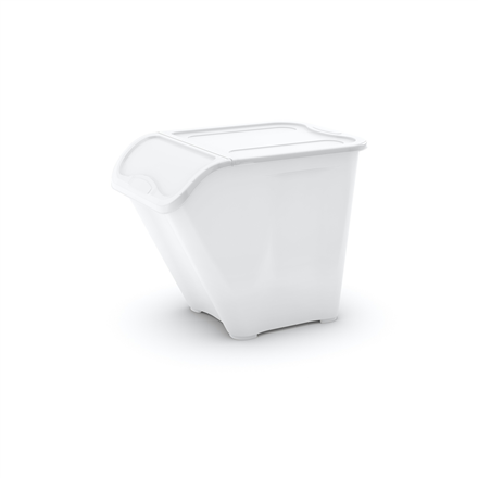 KETER KOSZ DO SEGREGACIJ ALL IN BOX XL 55L MLECZNO BALTA