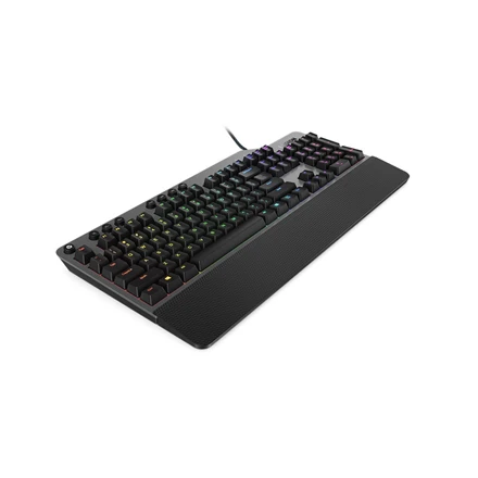 Lenovo | Legion K500 RGB | Iron pilkas top cover and juodas body | Mechaninė klaviatūra žaidimams | su laidu | US | Iron pilkas top cover and juodas body